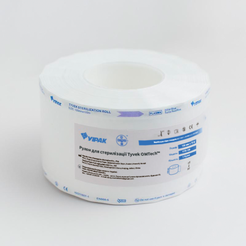 Рулон для стерилізації Tyvek OMTech™ 300мм Х 100м